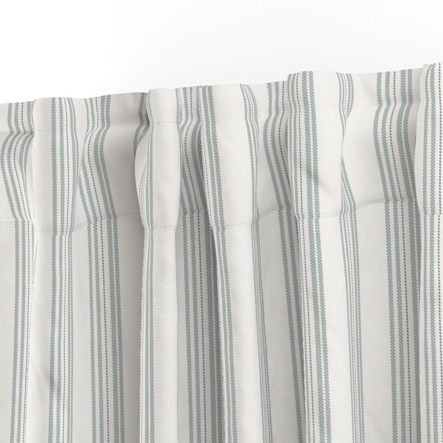 Cotton Canvas Curtain Panel | Ticking Stripe - Naturally Refined Collection
