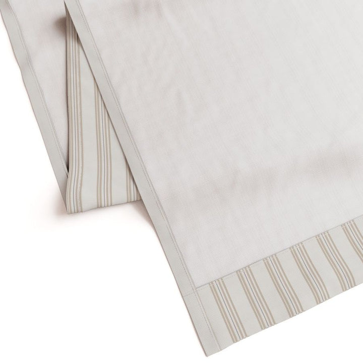 Cotton Canvas Curtain Panel | Ticking Stripe - Naturally Refined Collection