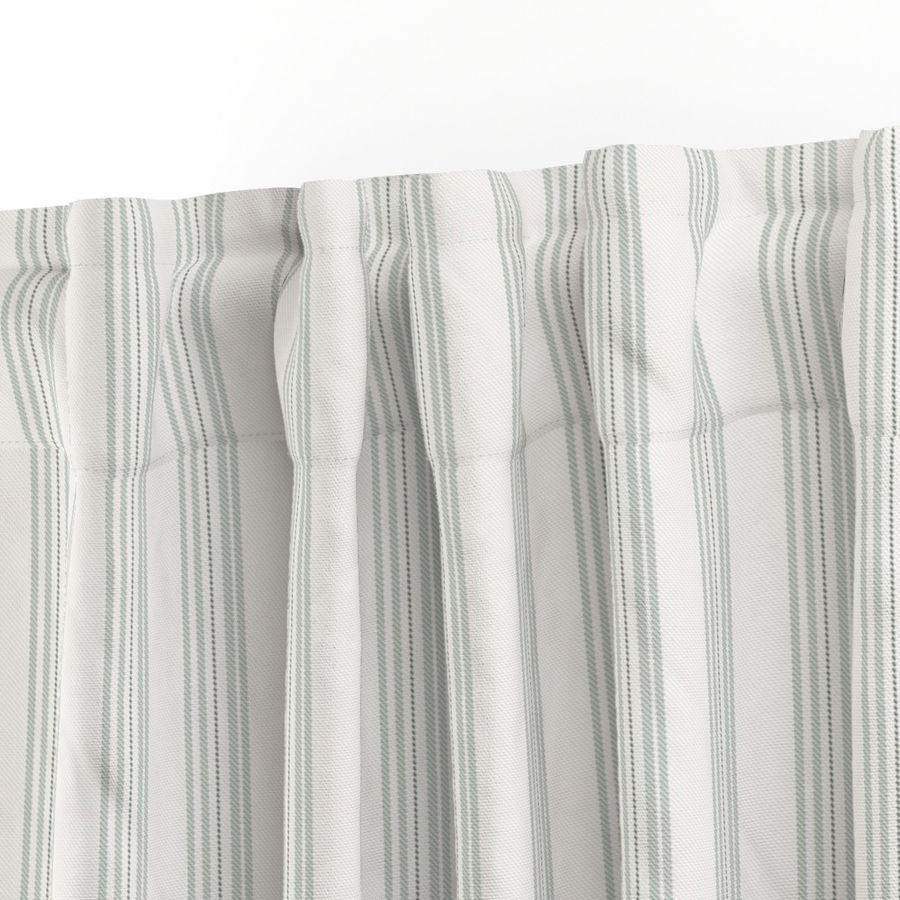 Cotton Canvas Curtain Panel | Ticking Stripe - Naturally Refined Collection