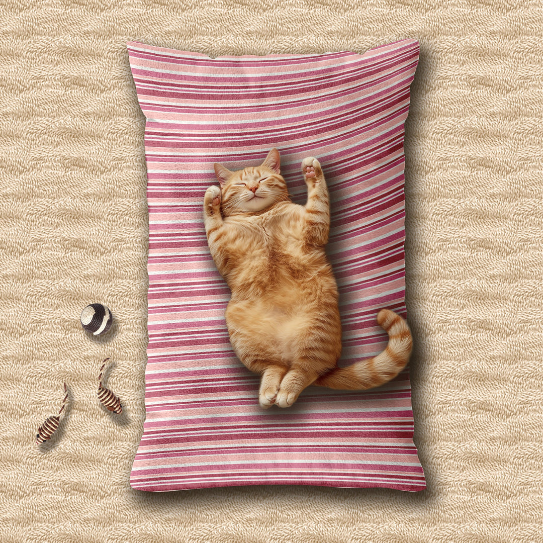 Designer Pet Bed - Sketchy Stripes