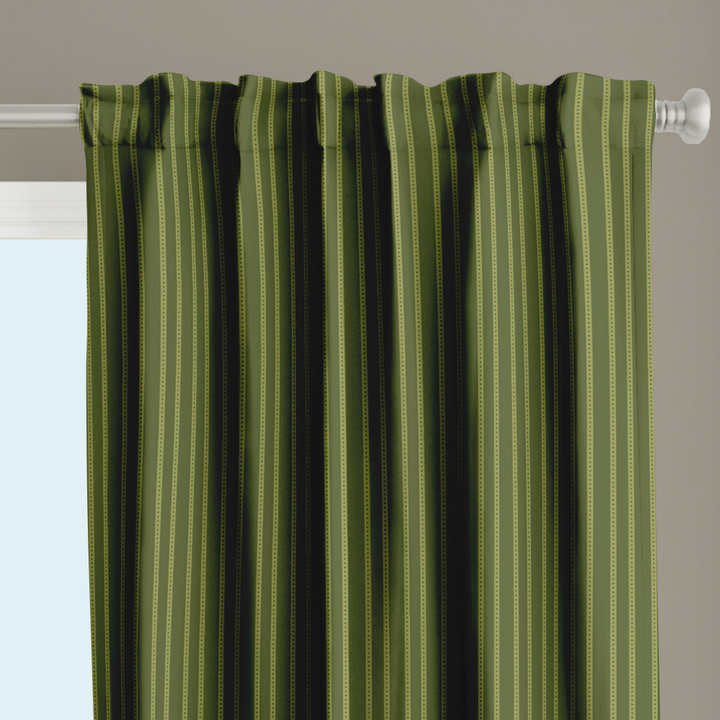 Window Curtain Set - Cotton Blend (2 Panels) | Pears | William Morris Inspired Collection