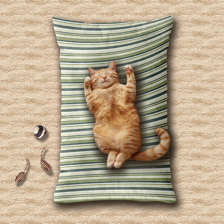 Designer Pet Bed - Sketchy Stripes