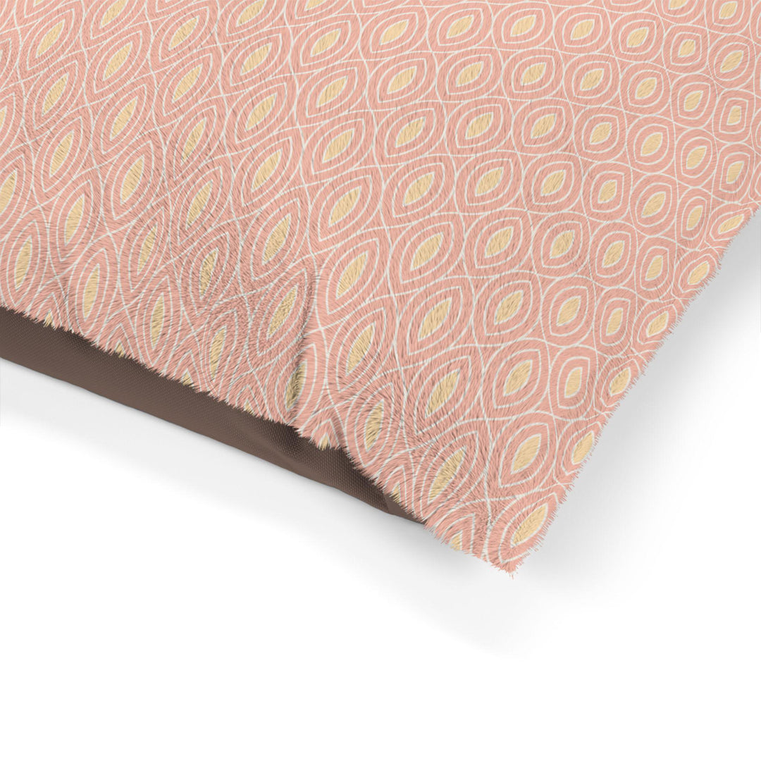 Designer Pet Bed - Lens / Jovial coral pink