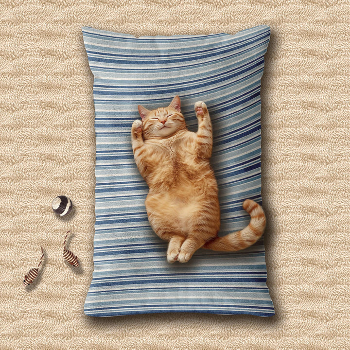 Designer Pet Bed - Sketchy Stripes