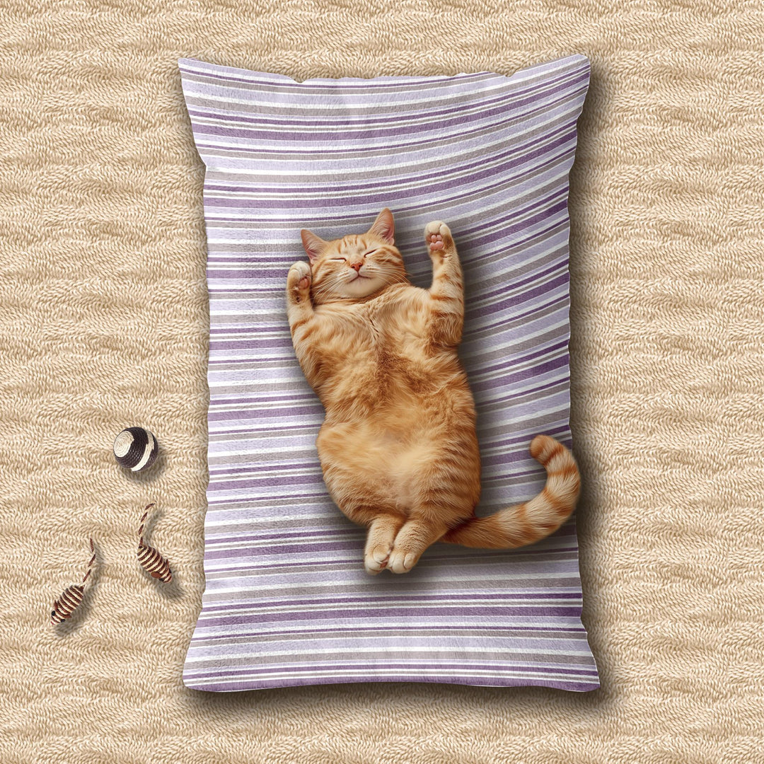 Designer Pet Bed - Sketchy Stripes