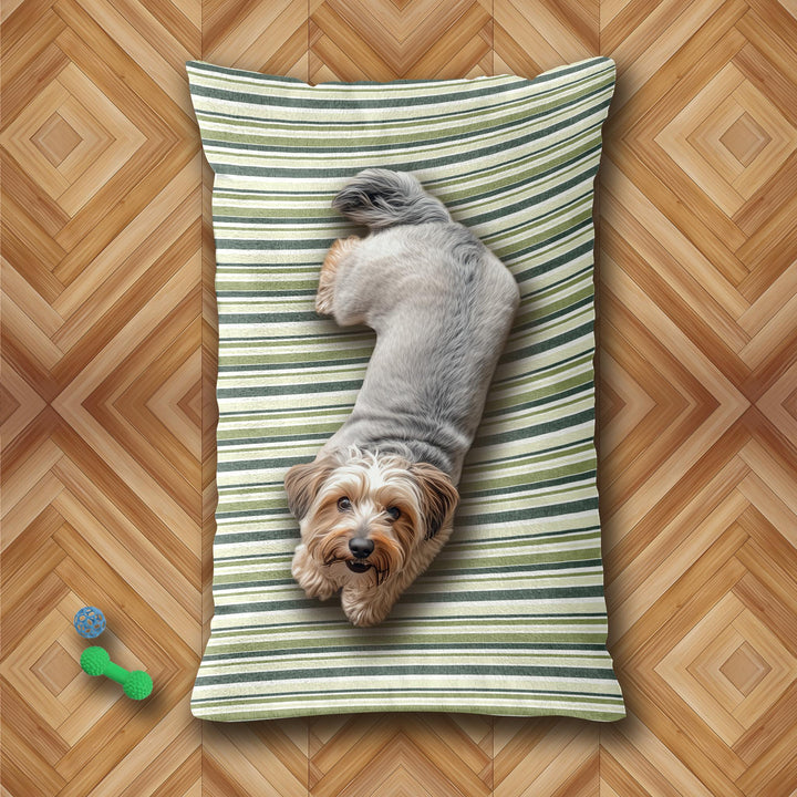 Designer Pet Bed - Sketchy Stripes