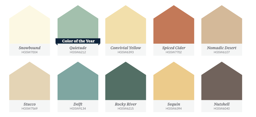 2025 SW Color of the Year Collection: Naturally Refined