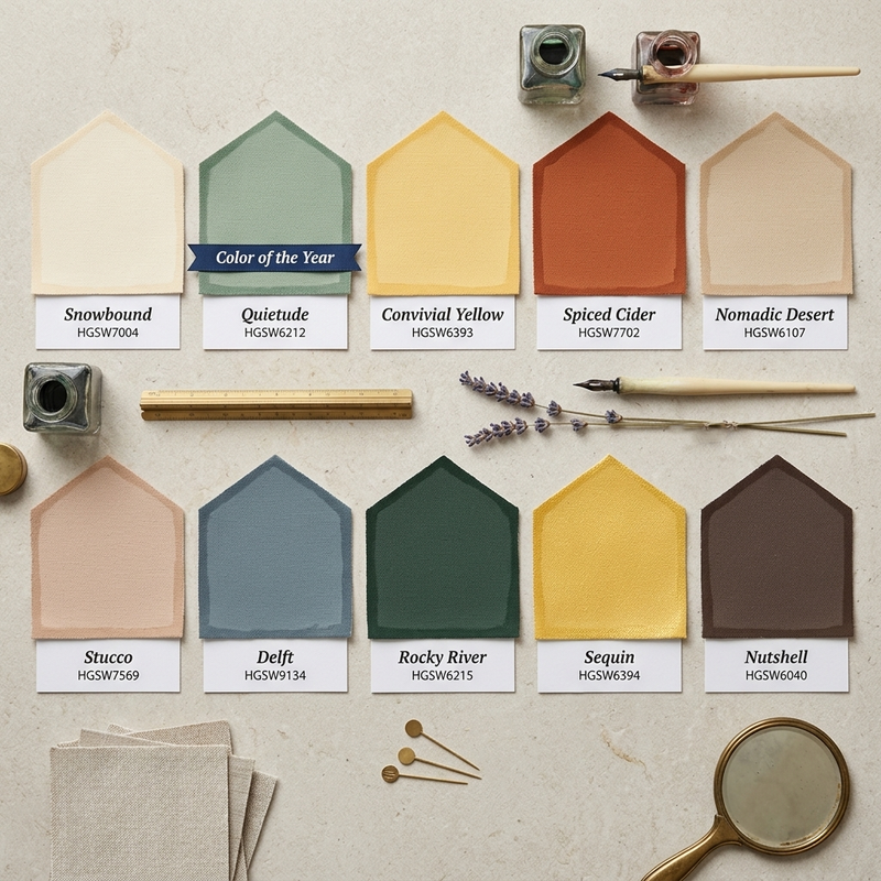 2025 SW Color of the Year Collection: Naturally Refined