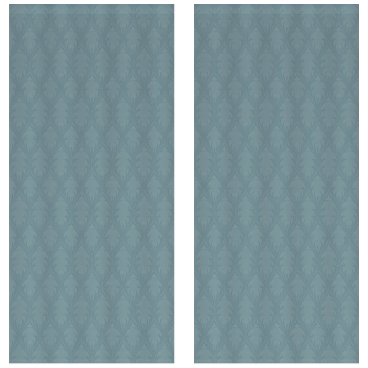 Sunlit Garden™ Curtain Panel Set (2 Panels) – Ogee Trellis