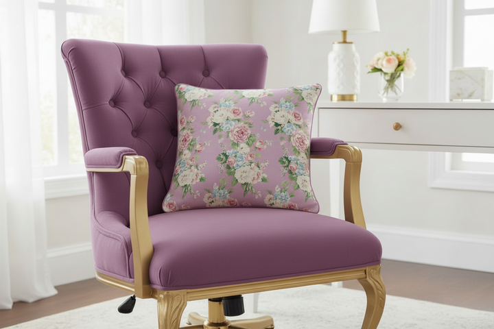 Emma – Reversible Throw Pillow | Vintage Cottage Collection