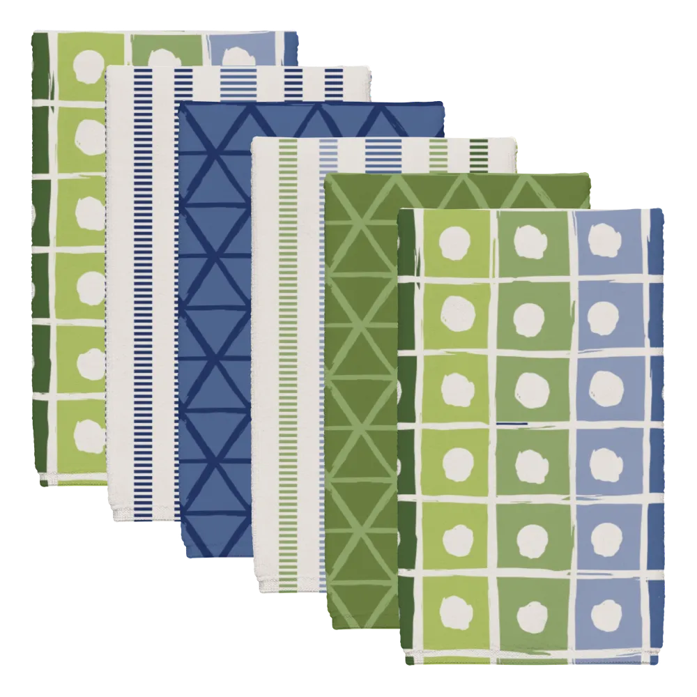 Tea Towel Set (6) – Seabreeze