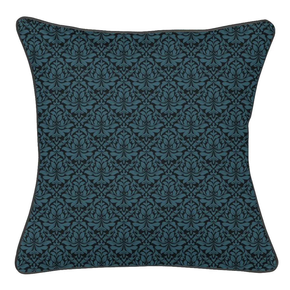 Midnight Garden™ Coordinates Pair – Damask (Blue)