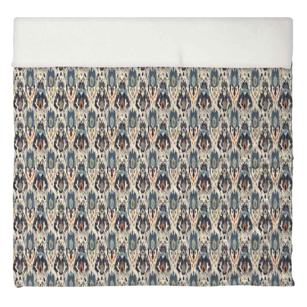 Sand and Sea Duvet Cover Set | Ikat Fusion Collection