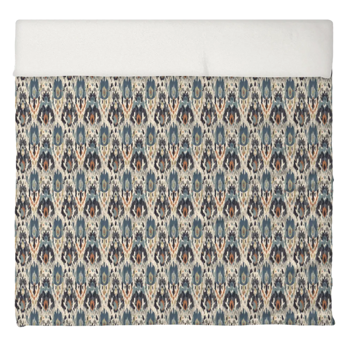 Sand and Sea Duvet Cover Set | Ikat Fusion Collection
