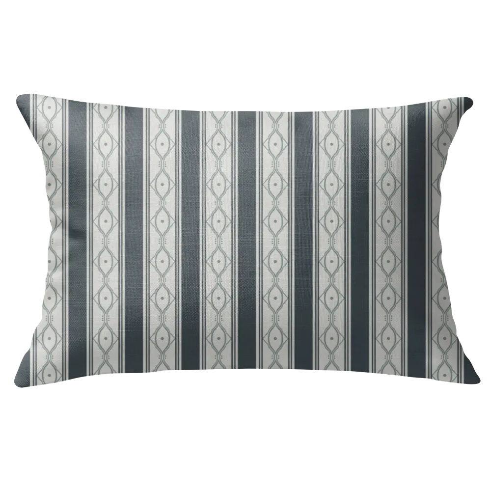 Form &amp; Field™ Lumbar Throw Pillow – Stripe Lattice