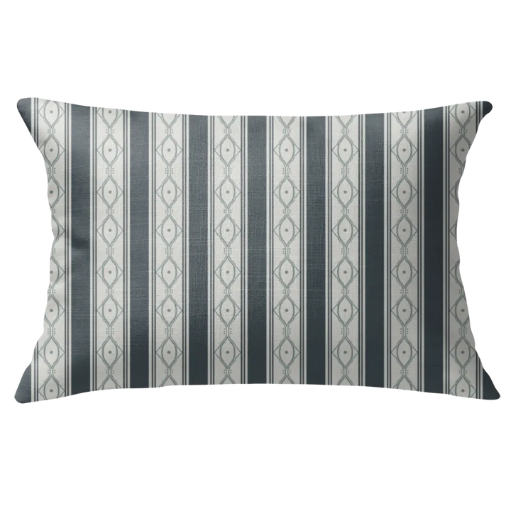 Form &amp; Field™ Lumbar Throw Pillow – Stripe Lattice