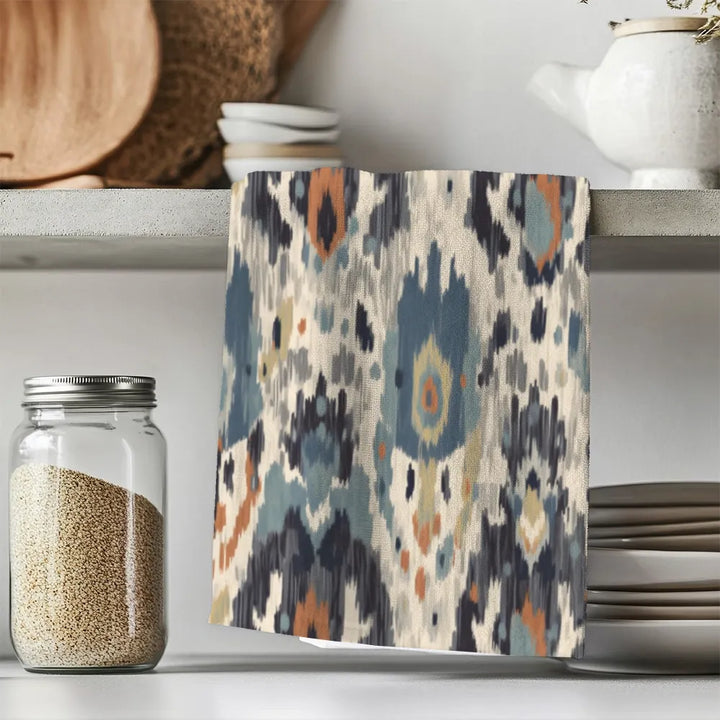 Ikat Fusion Tea Towel Set (6) – Sand &amp; Sea