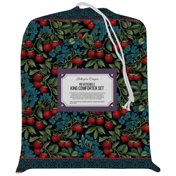 Midnight Garden™ Reversible Comforter Set - Midnight Bramble
