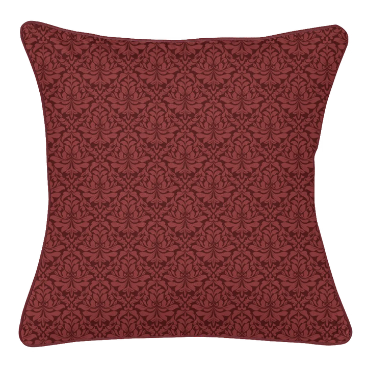 Midnight Garden™ Coordinates Pair – Damask (Red)