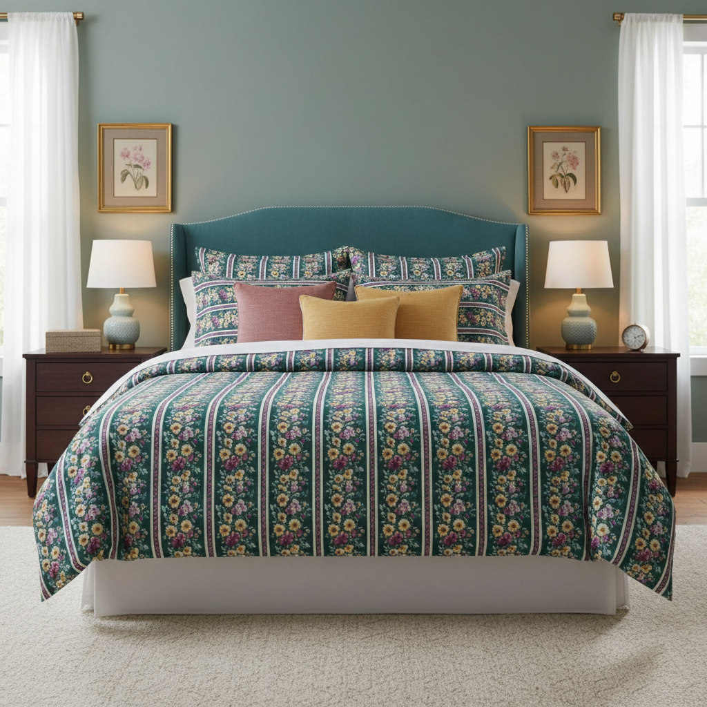 Vintage Cottage Collection Duvet Cover Set - Meredith