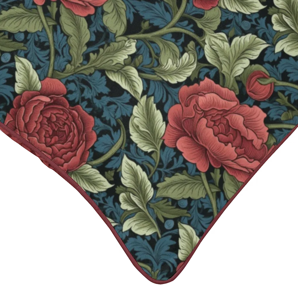 Midnight Garden Pillow Trio - Midnight Rose