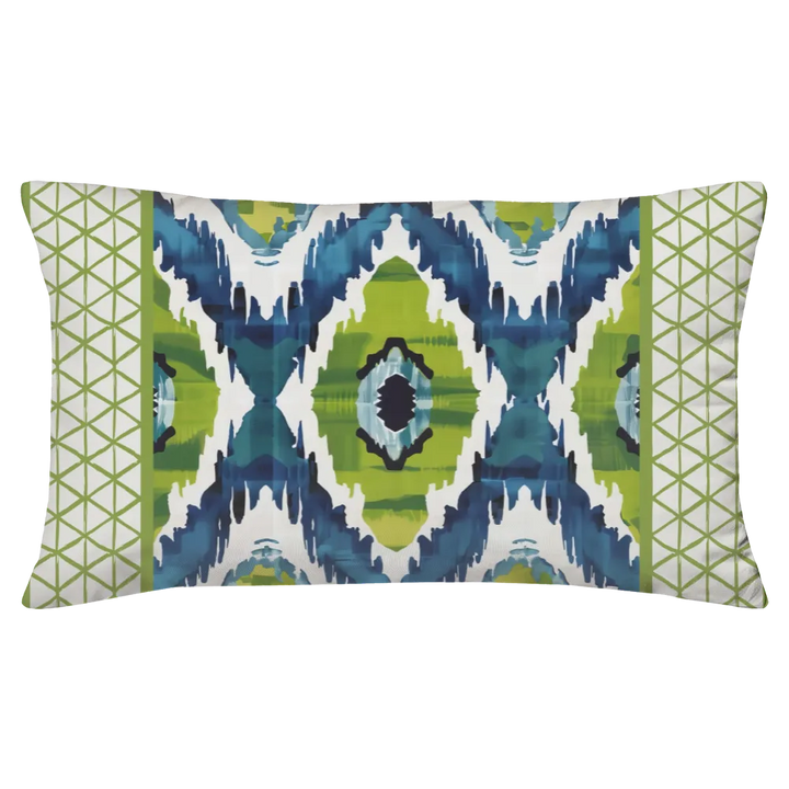 Lily Pad Duvet Cover Set | Ikat Fusion Collection