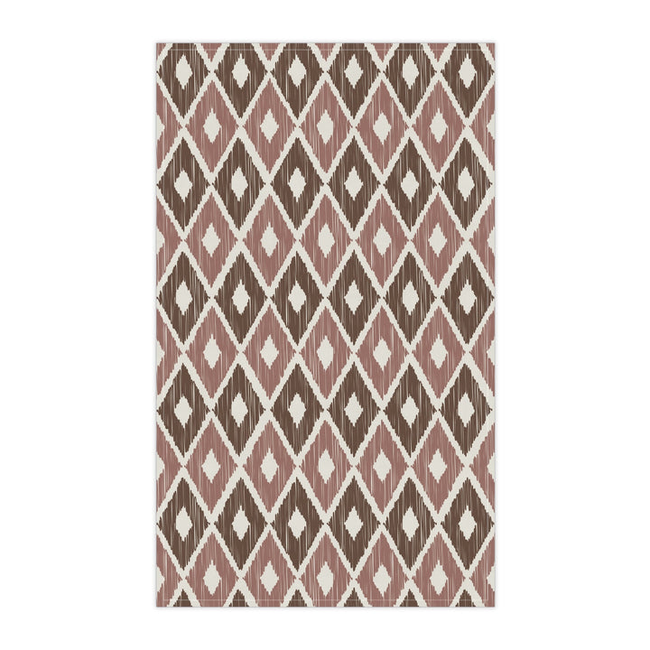 Cotton Twill Tea Towel / Ikat Design