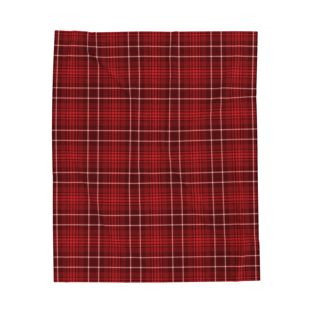 Velveteen Plush Blanket / Winter Holiday Plaids