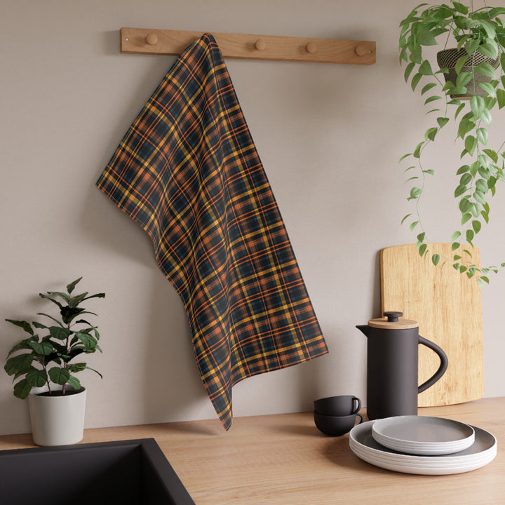 Cotton Twill Tea Towel / Fall Plaid - Nathan