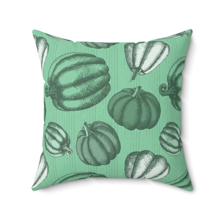 Microsuede Cushion / Cozy Pumpkins