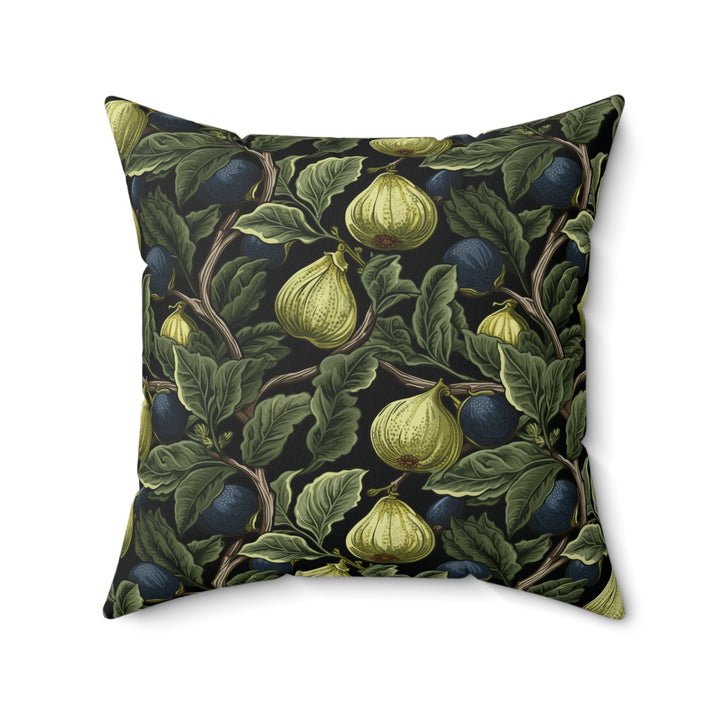 Microsuede Cushion / William Morris Inspired - Figs