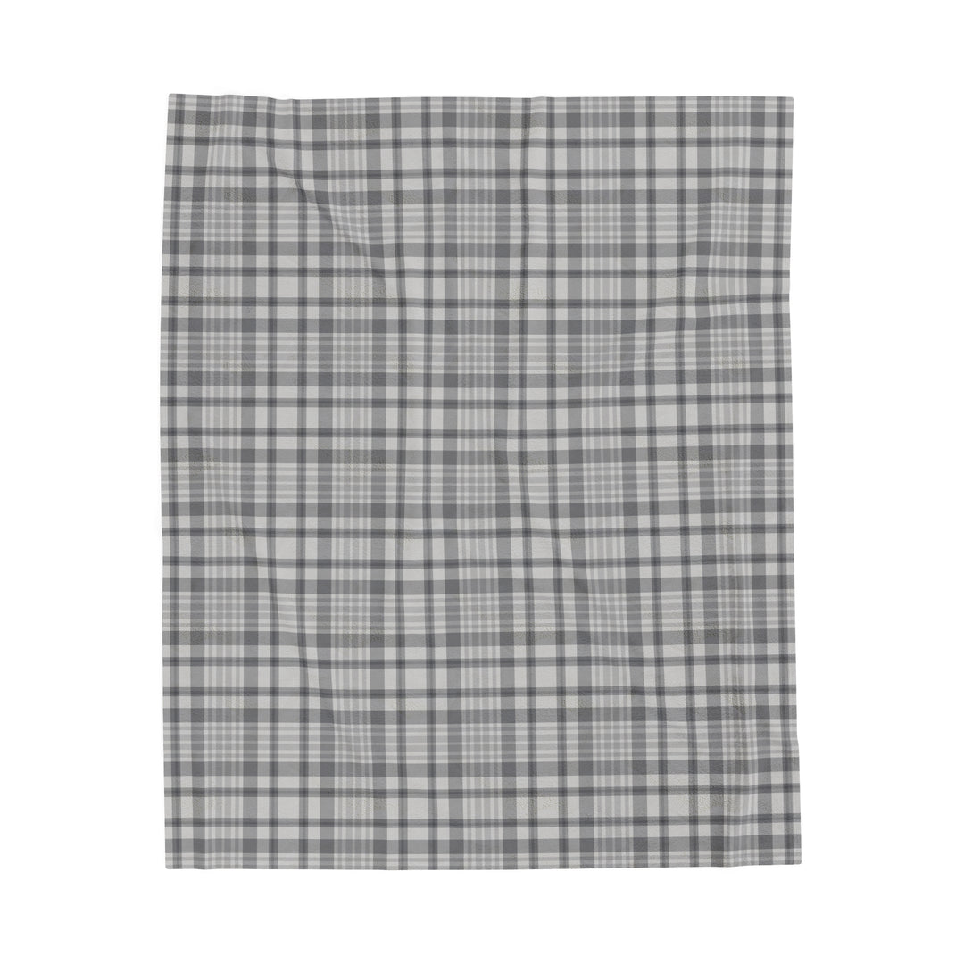 Velveteen Plush Blanket / Winter Holiday Plaids