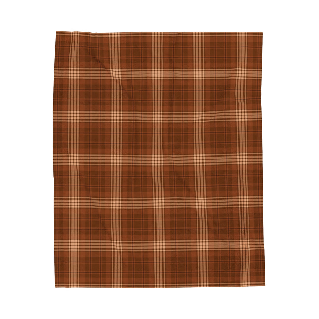 Velveteen Plush Blanket / Winter Holiday Plaids