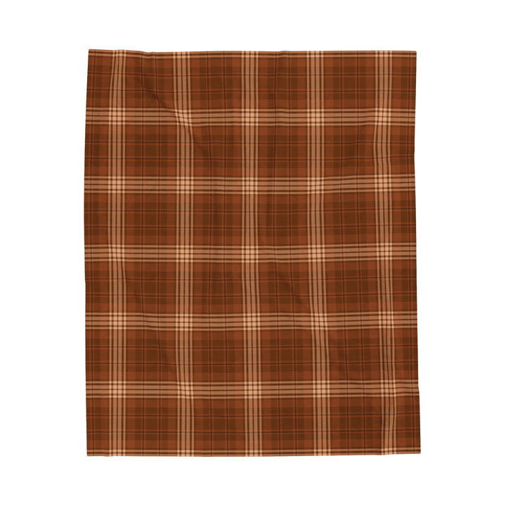 Velveteen Plush Blanket / Winter Holiday Plaids