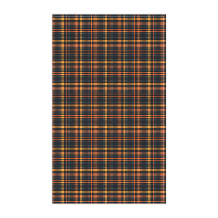 Cotton Twill Tea Towel / Fall Plaid - Nathan