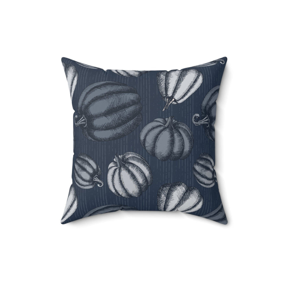 Microsuede Cushion / Cozy Pumpkins