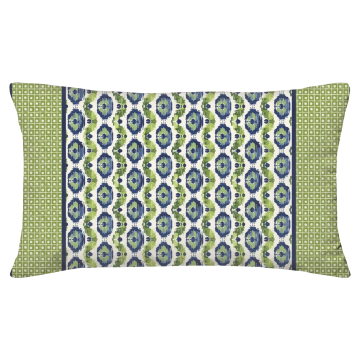 Kelp Ribbon Duvet Cover Set | Ikat Fusion Collection