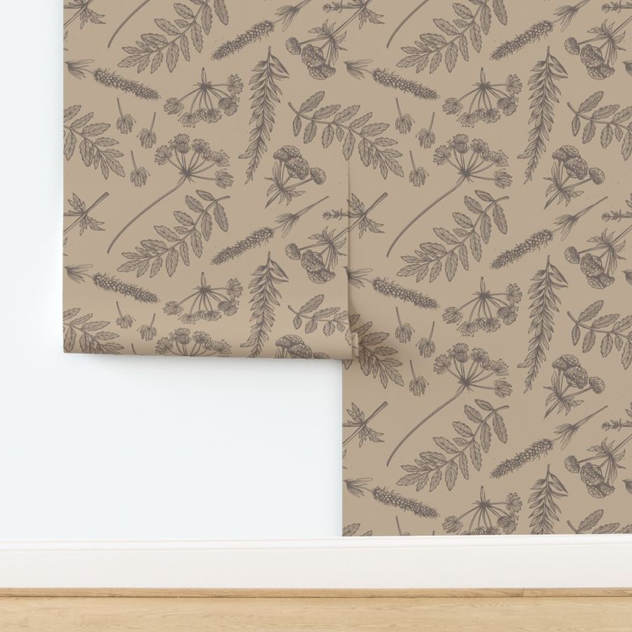 Wallpaper | Botanical - Nomadic Desert (SW - Naturally Refined Collection)