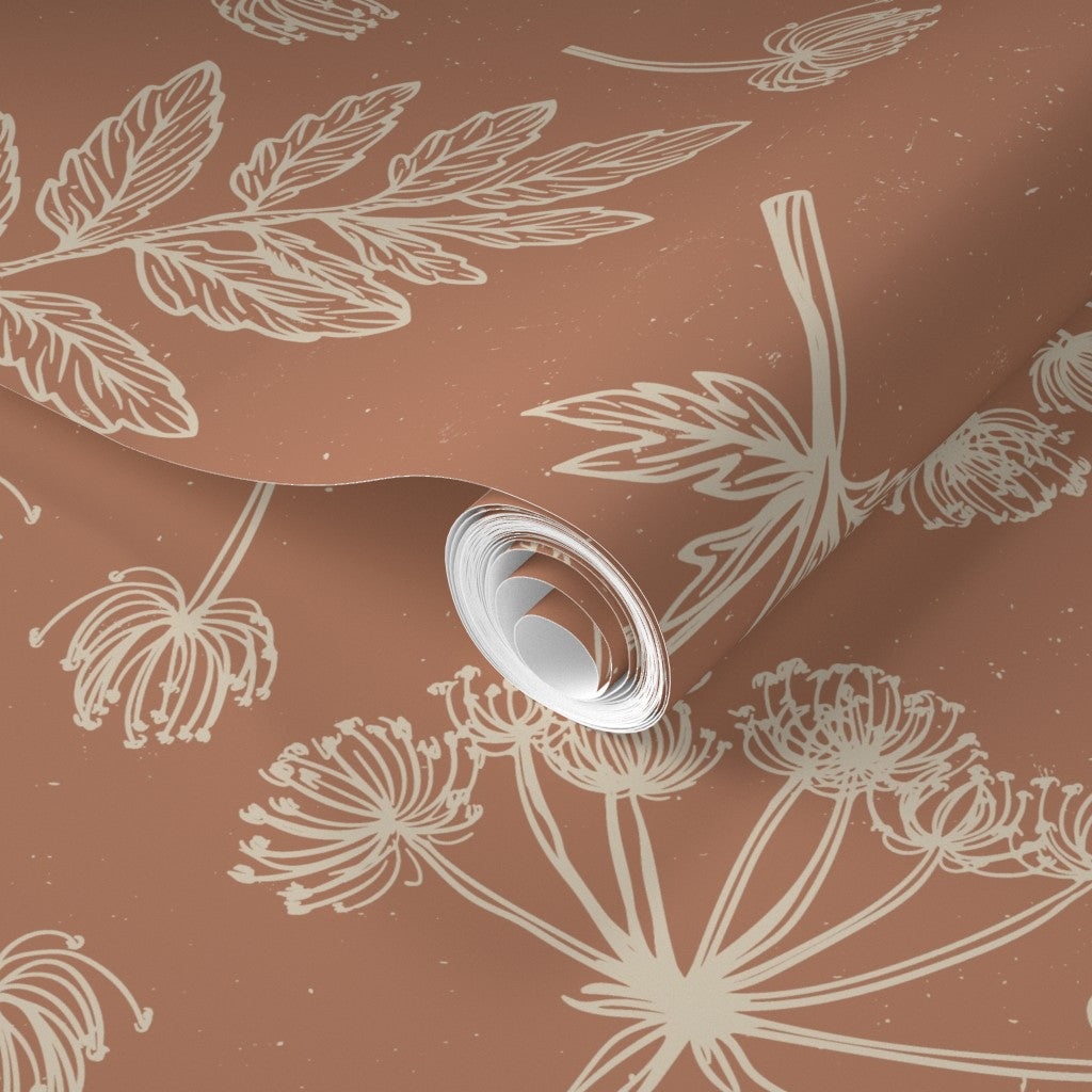 Wallpaper | Botanical - Spiced Cider (SW - Naturally Refined Collection)