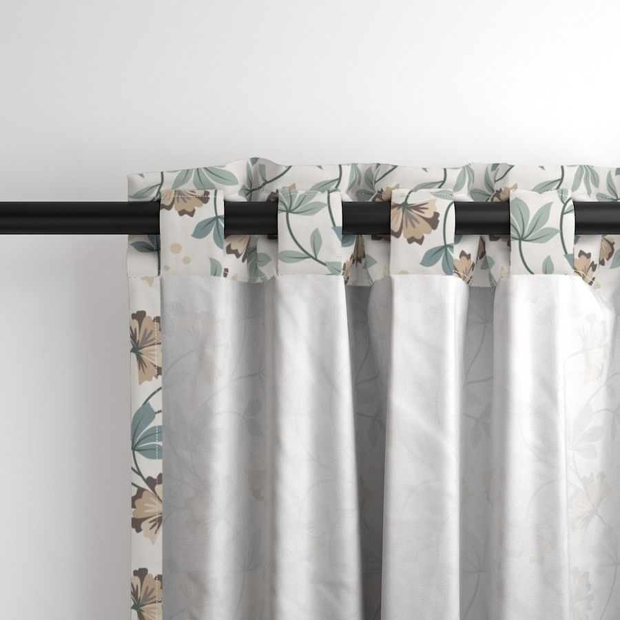 Cotton Curtain Panel | Danzin - Nomadic Desert (SW - Naturally Refined Collection)