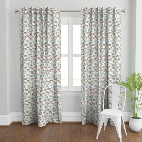 Cotton Curtain Panel | Danzin - Nomadic Desert (SW - Naturally Refined Collection)