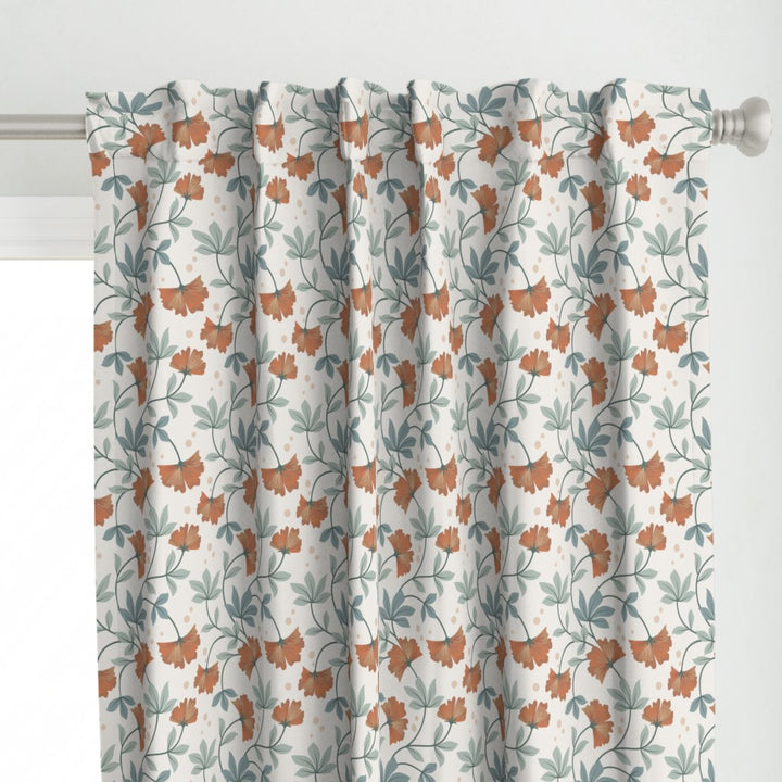 Cotton Curtain Panel | Danzin - Spiced Cider (SW - Naturally Refined Collection)