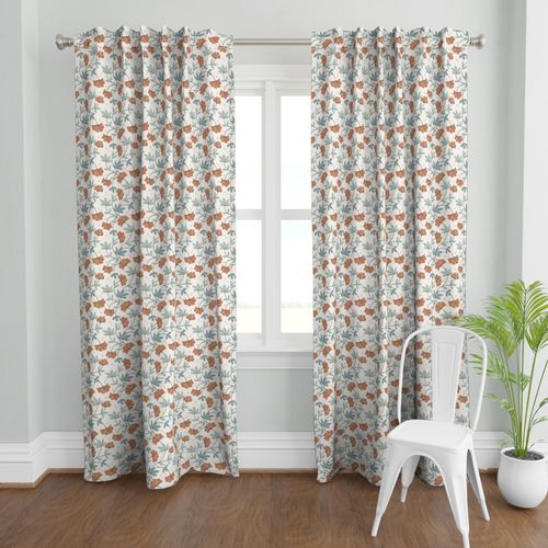 Cotton Curtain Panel | Danzin - Spiced Cider (SW - Naturally Refined Collection)