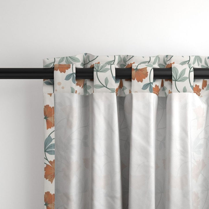 Cotton Curtain Panel | Danzin - Spiced Cider (SW - Naturally Refined Collection)