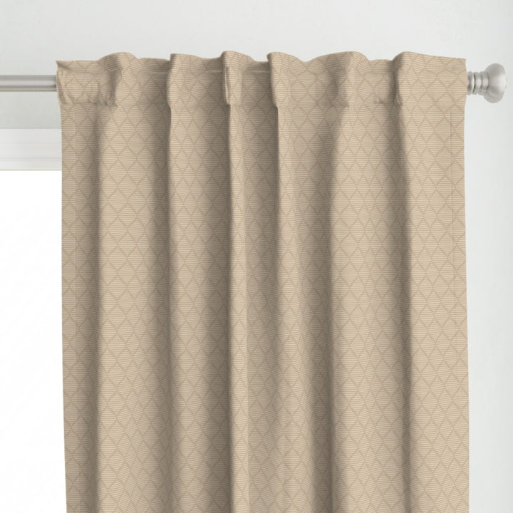 Cotton Curtain Panel | Diamond - Nomadic Desert (SW - Naturally Refined Collection)