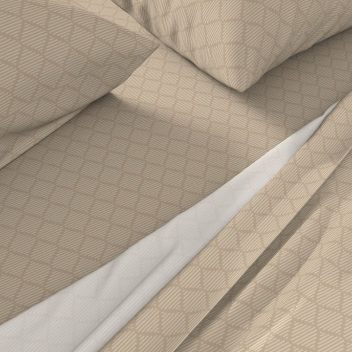 Cotton Sateen Sheet Set | Diamond (SW Naturally Refined Collection)