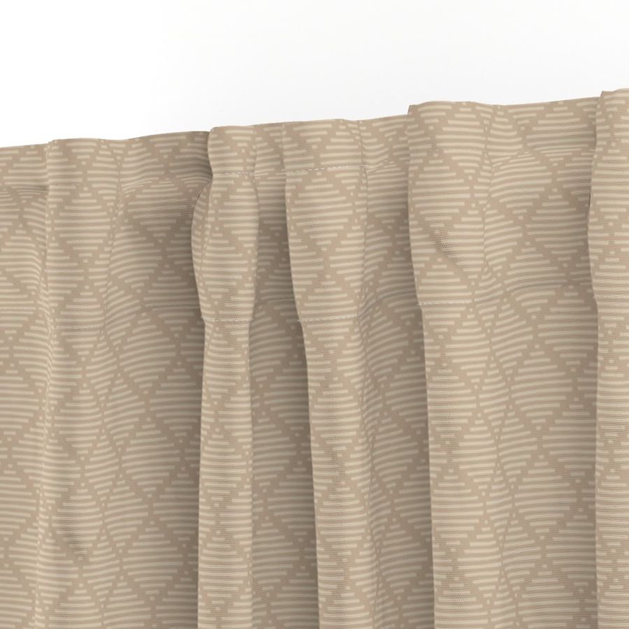 Cotton Curtain Panel | Diamond - Nomadic Desert (SW - Naturally Refined Collection)