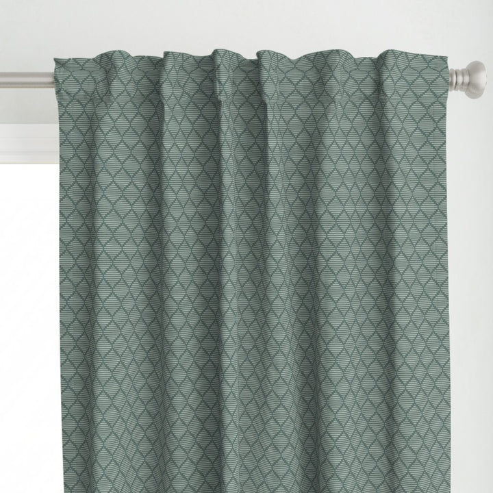 Cotton Curtain Panel | Diamond - Rocky River (SW - Naturally Refined Collection)