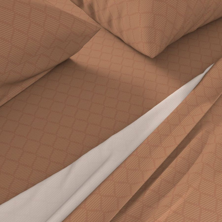 Cotton Sateen Sheet Set | Diamond (SW Naturally Refined Collection)