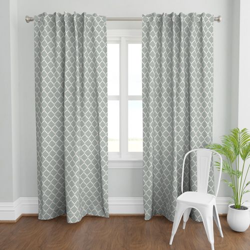 Cotton Curtain Panel | Diamond XL - Rocky River (SW - Naturally Refined Collection)